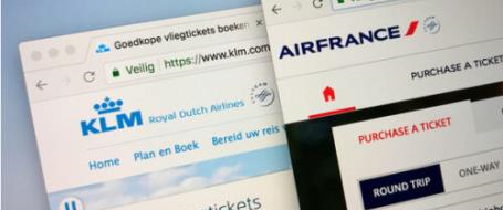 Air France-KLM blijft iets achter bij verwachtingen