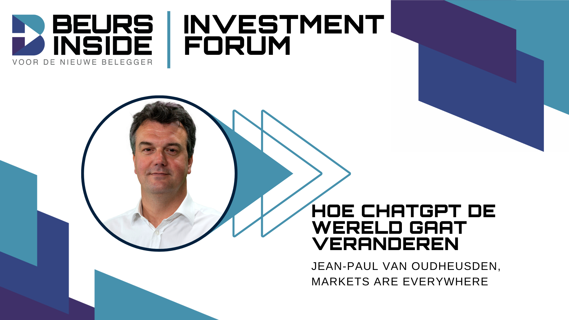 Hoe ChatGPT de wereld gaat veranderen – Markets Are Everywhere, Jean-Paul van Oudheusden